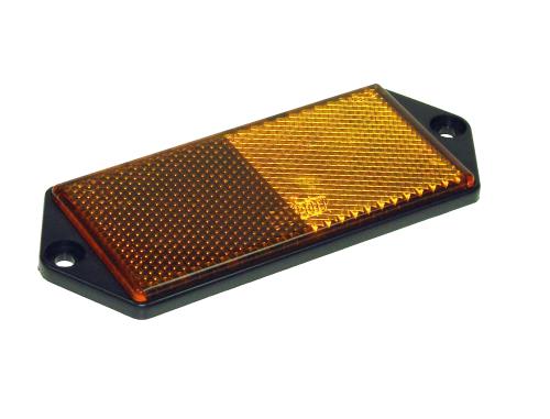 Maypole Radex Amber Rectangle Reflector 127mm x 50mm MP8858 - Maypole8858B.jpg