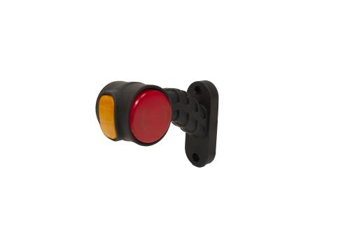10-30V LED Glo Red/White/Amber LH End Outline Stalk Marker Lamp MP899BL - Maypole899BL.jpg