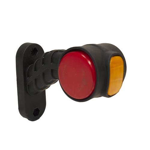 10-30V LED Glo Red/White/Amber RH End Outline Stalk Marker Lamp MP899BR - Maypole899br.jpg