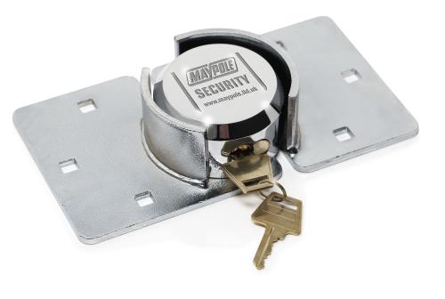Maypole Van Door Lock Complete with Chrome Hasp and Fixing Bolts MP908 - Maypole908_2.jpg