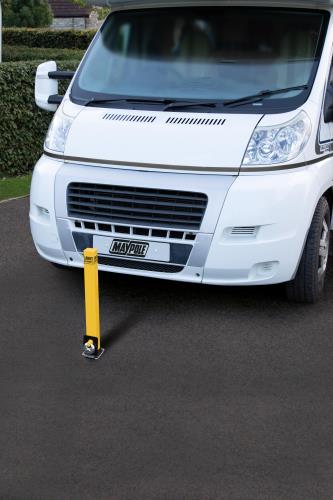 Maypole High Vis Removable Security Post With Padlock MP9731 - Maypole9731MOTORHOMEUP.jpg
