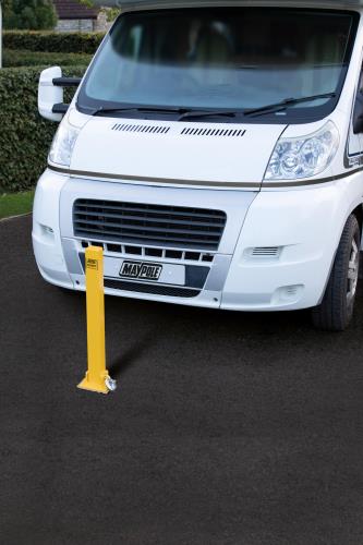Maypole Fold Down Security Post Fixed With Bolts MP9737 - Maypole9737-9739MOTORHOMEupplc.jpg