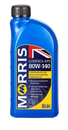 Lodexol XFS 80W-140 Fully Synthetic Limited Slip Gear Oil 1 Litre XFS001-MOR - Morris_Lodexol_XFS001_80W-140_1L.jpg