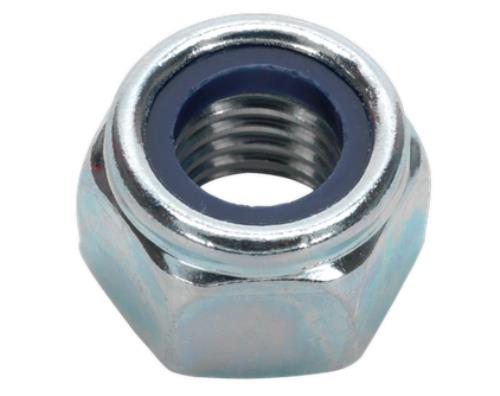 Sealey Nylon Lock Nut M12 Zinc DIN 982 Pack of 25 NLN12 - NLN12Image1.jpg