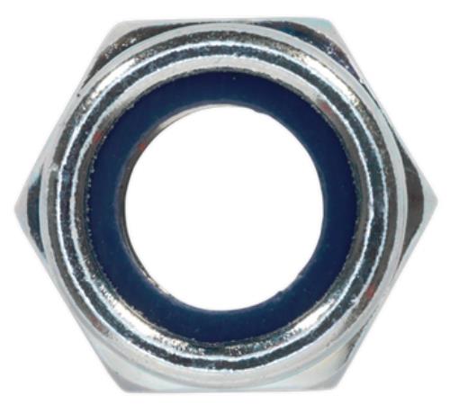 Sealey Nylon Lock Nut M12 Zinc DIN 982 Pack of 25 NLN12 - NLN12Image3.jpg