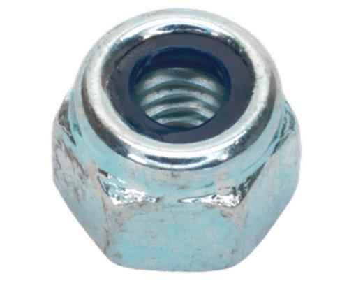 Sealey Nylon Lock Nut M5 Zinc DIN 982 Pack of 100 NLN5 - NLN5Image1.jpg