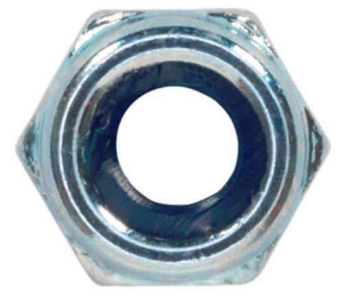 Sealey Nylon Lock Nut M5 Zinc DIN 982 Pack of 100 NLN5 - NLN5Image3.jpg