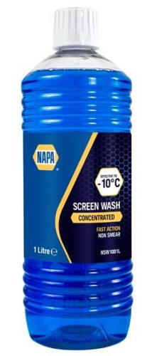 Napa Concentrated Screenwash Down to Minus 10 Bottle 1 Litre NSW1001L - NapaScreenwash1Litre1.jpg