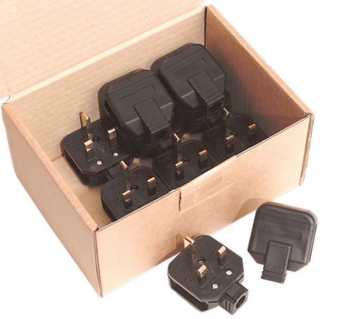 Sealey 13A Heavy-Duty Plug - Pack of 10 PL/13/3-SEA - PL-13-3Image1.png