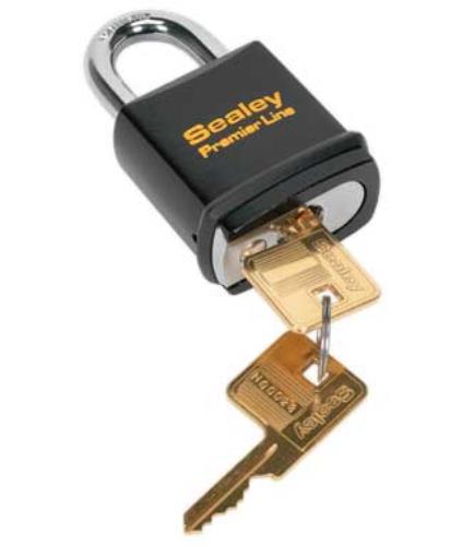 Sealey Premier Line 46mm Steel Body Padlock PL501-SEA - PL501Image1.jpg