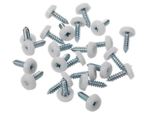 Sealey 4.8 x 18mm White Numberplate Screw - Pack of 50 PTNP1-SEA - PTNP1Image1.jpg