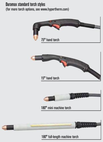 Hypertherm Powermax 65 Plasma Cutter - Powermax65Torches.jpg