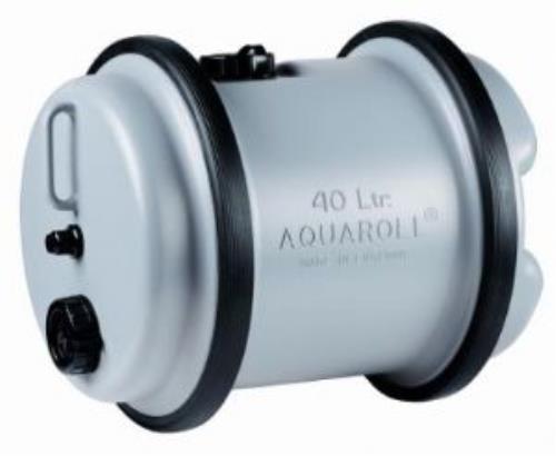 AQUAROLL WATER AND WASTE ROLLALONG 40 Litre SILVER QQ050184 - QQ050184.jpg