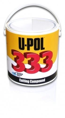 U-Pol 333 Cutting Compound Paste 1 Litre Bottle Cream QW333/1 - QW333_1Tin.jpg