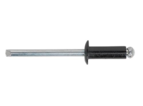 Sealey Aluminium Rivet Black Standard Flange 4 x 10mm x200 RAB4010S - RAB4010SImage1.jpg