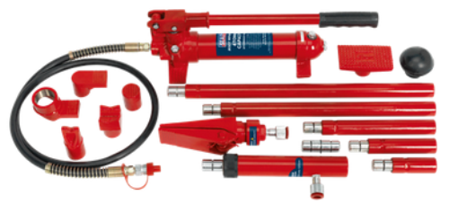Sealey 4 Tonne Snap Hydraulic Body Repair Kit plus attachments RE97/4-SEA - RE97-4Image3.png