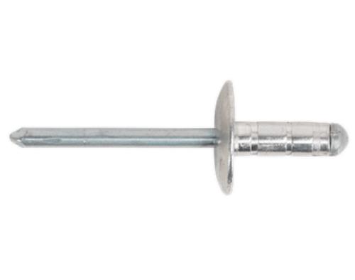 Sealey Aluminium Multi-Grip Rivet Large Flange 4.8 x 13mm x200 RM4813L - RM4813LImage1.jpg