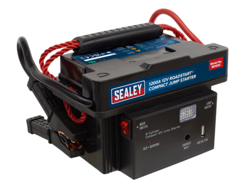 Sealey 1400A 12V RoadStart® Compact Jump Starter with Case RS102C - RS102CImage1.png