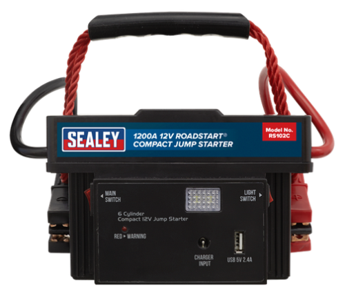 Sealey 1400A 12V RoadStart® Compact Jump Starter with Case RS102C - RS102CImage3.png