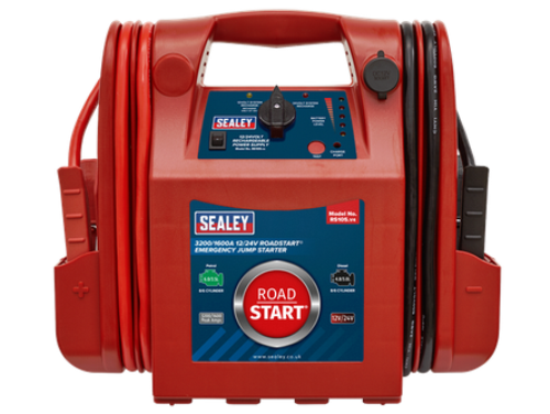Sealey 3200/1600A 12/24V RoadStart® Emergency Jump Starter RS105-SEA - RS105Image1.png