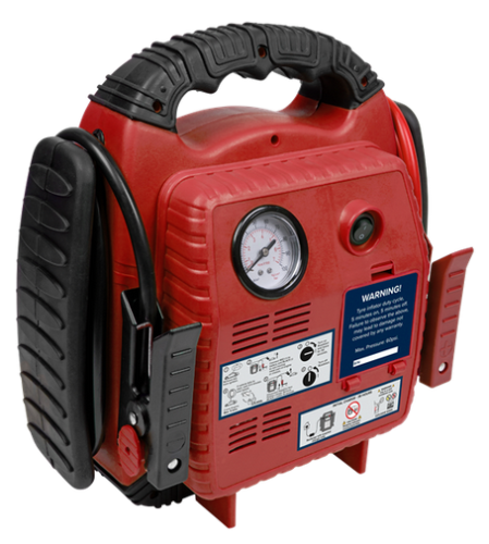 12V 900A RoadStart® Emergency Jump Starter with Air Compressor RS132 - RS132Image2.png