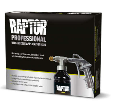 U-Pol  Raptor professional vari-nozzle application gun GUN/VN - RaptorSprayGunVN.png