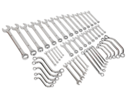 Sealey Siegen 50 Piece Multipurpose Spanner Set Metric S01084-SEA - S01084Image1.png