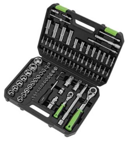 Sealey 94pc 1/4 Inch & 1/2 Inch Square Drive Socket Set S01210-SEA - S01210Image2.jpg