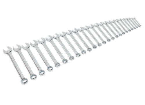 Sealey 25pc Combination Spanner Set (6mm to 32mm) Open / WallDrive S0564-SEA - S0564Image1.png