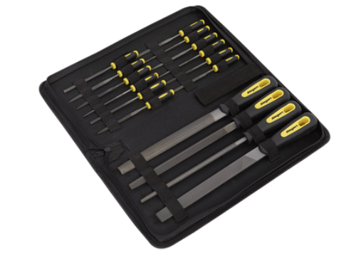 Sealey Tools 16 Piece Engineers and Needle File Set S05781-SEA - S05781Image1.png
