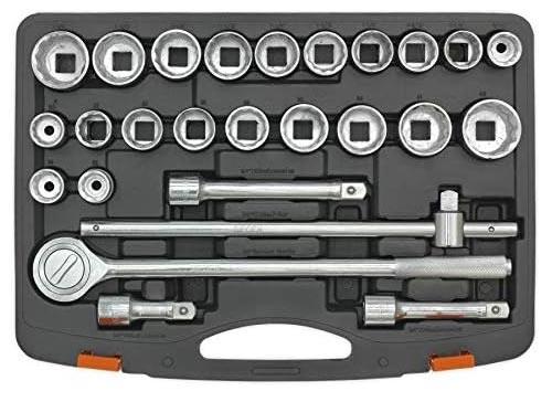 Sealey 26 Piece 3/4 Inch Square Drive Metric/Imperial Socket Set S0713-SEA - S0713Image3.jpg