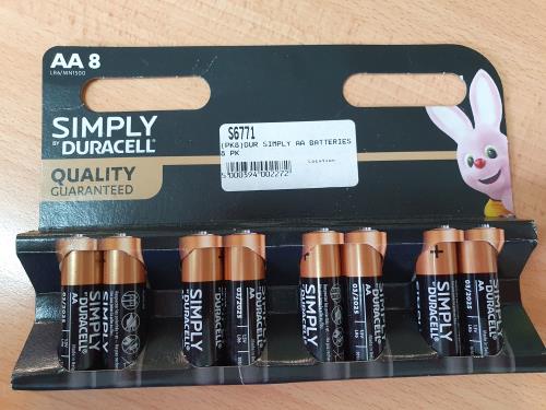 DURACELL AA BATTERIES S6771 - S6771.jpg