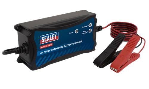 Sealey 12V 4A Fully Automatic Battery Charger SBC4 - SBC4Image1.jpg