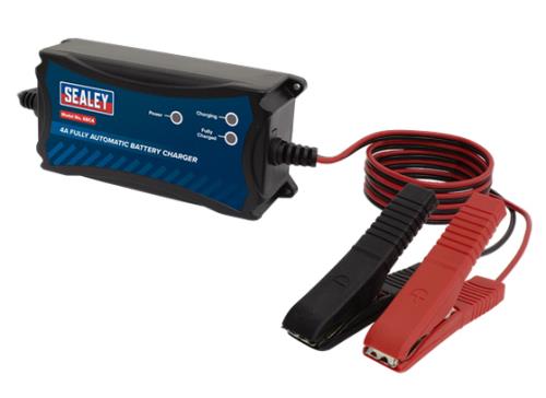 Sealey 12V 4A Fully Automatic Battery Charger SBC4 - SBC4Image2.jpg