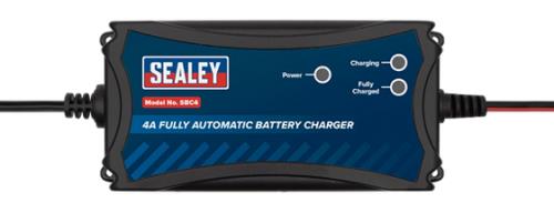 Sealey 12V 4A Fully Automatic Battery Charger SBC4 - SBC4Image3.jpg