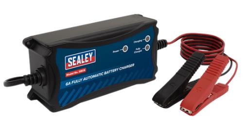 Sealey 12V 6A Fully Automatic Battery Charger SBC6 - SBC6Image1.jpg
