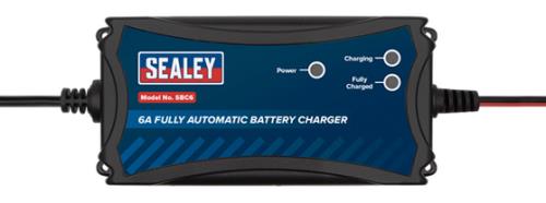 Sealey 12V 6A Fully Automatic Battery Charger SBC6 - SBC6Image3.jpg
