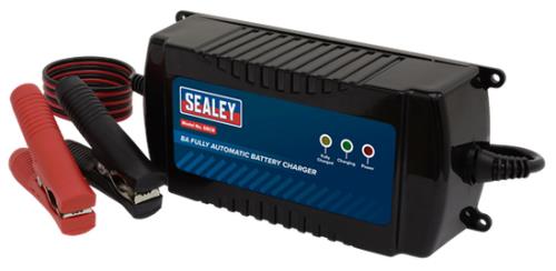 Sealey 12V 8A Fully Automatic Battery Charger SBC8 - SBC8Image2.jpg