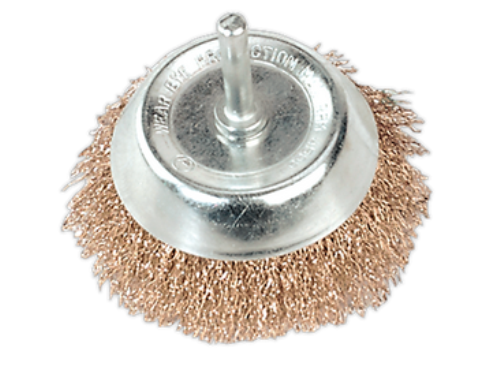 Sealey Tools Ø75mm Wire Cup Brush with 6mm Shaft SCB75-SEA - SCB75Image1.png
