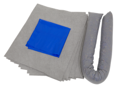 Sealey 15 Litre Spill Control Kit (10 Pads Sock Bag and Ties) SCK15-SEA - SCK15Image1.png