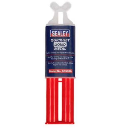 Sealey 25ml Quick-Set Liquid Metal (For Metal Repairs) SCS380-SEA - SCS380Image1.jpg