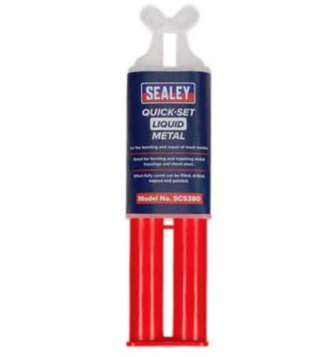 Sealey 25ml Quick-Set Liquid Metal (For Metal Repairs) SCS380-SEA - SCS380Image1.jpg