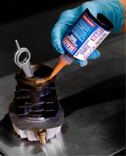 Sealey 50ml Multi Gasket Sealant - Orange (High Oil Resistance) SCS574-SEA - SCS574Image2.png