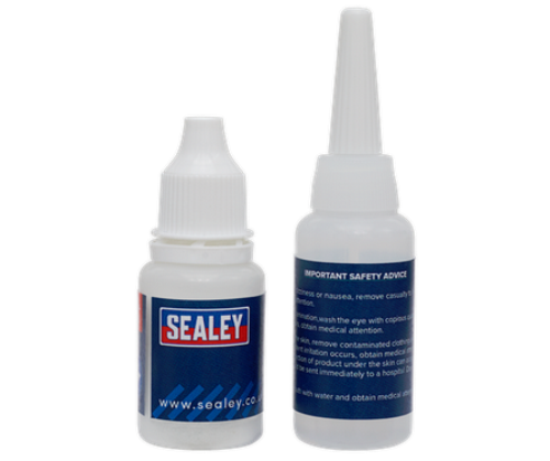 Sealey Fast-Fix Clear Filler and Adhesive (Two part) SCS906-SEA - SCS906Image1.png