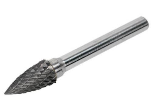 Sealey Ø10mm Arc Pointed Nose Tungsten Carbide Rotary Burr SDB03-SEA - SDB03Image1.jpg