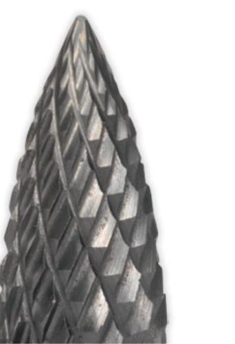 Sealey Ø10mm Arc Pointed Nose Tungsten Carbide Rotary Burr SDB03-SEA - SDB03Image4.jpg