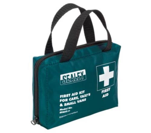 Sealey First Aid Kit Small for Mopeds and Motorcycles SFA02S-SEA - SFA02SImage1.jpg