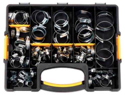 Sealey Hose Clip Assortment 85pc Ø8-57mm SHC85AC - SHC85ACImage3.jpg