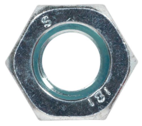 Sealey Steel Nut M10 Zinc DIN 934 Pack of 100 SN10 - SN10Image3.jpg