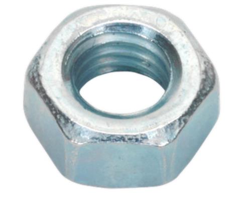 Sealey Steel Nut M5 Zinc DIN 934 Pack of 100 SN5 - SN5Image1.jpg